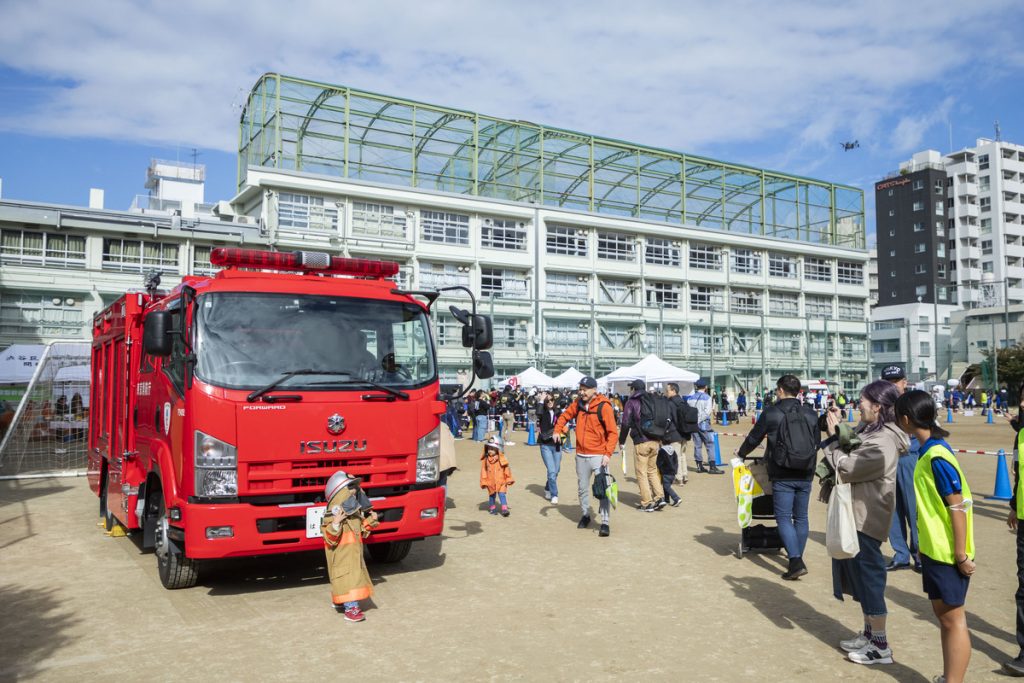 渋谷防災キャラバン in 神宮前地区