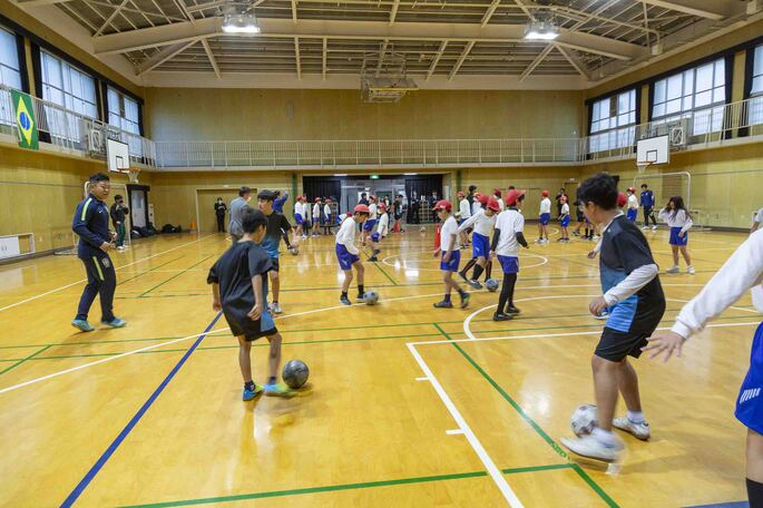 万博国際交流プログラム in 大阪市立三軒家東小学校